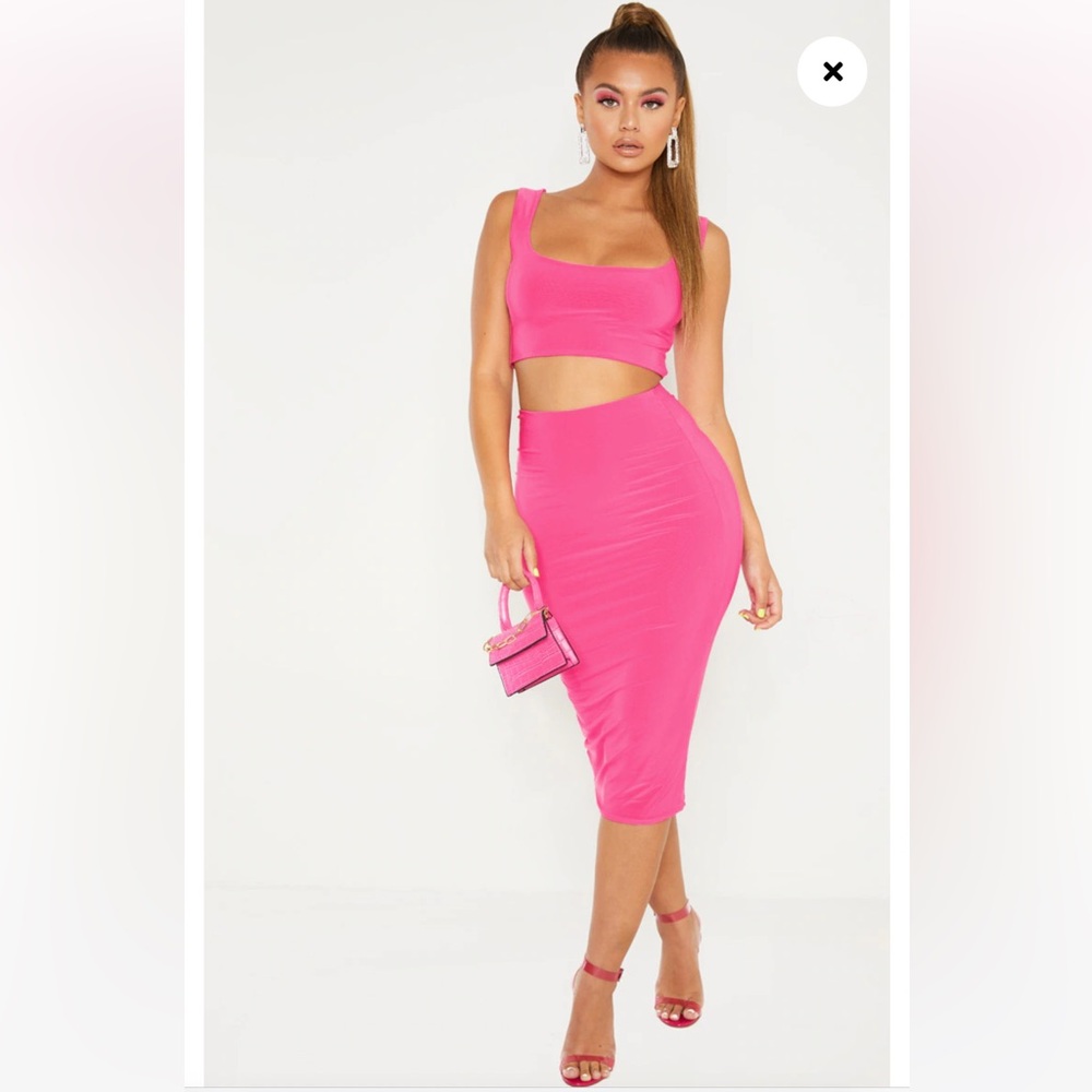PLT Hot Pink Slinky Set